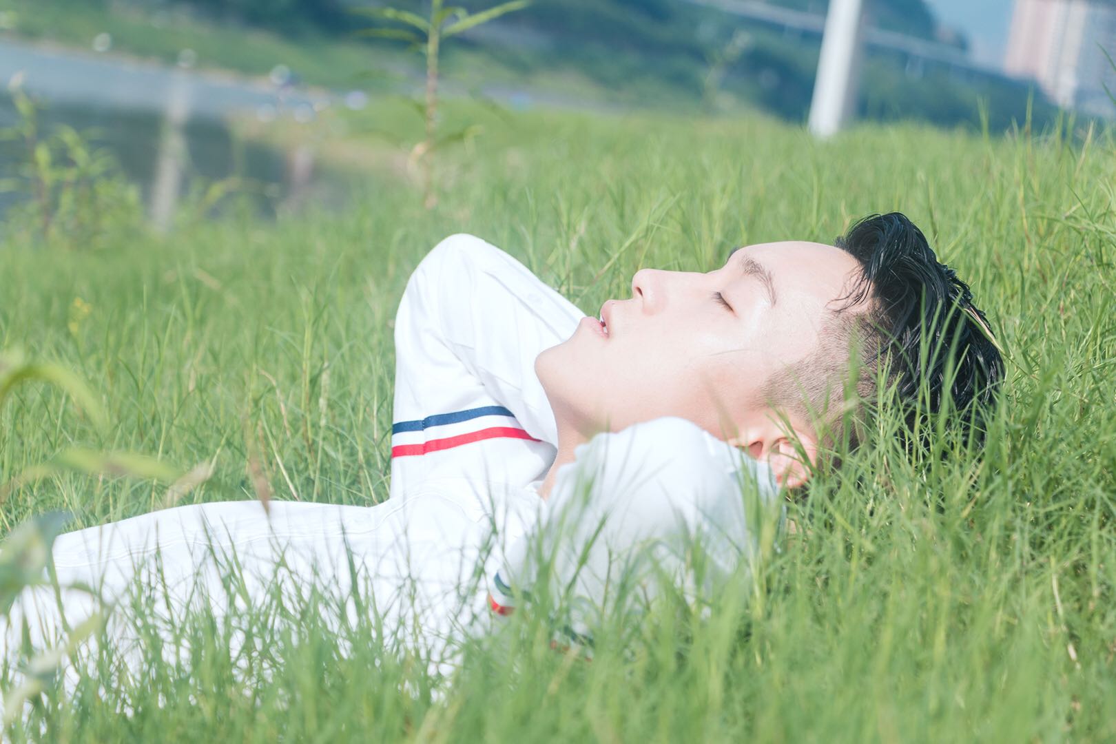 THOM BROWNE Classic Button-down Shirt In White