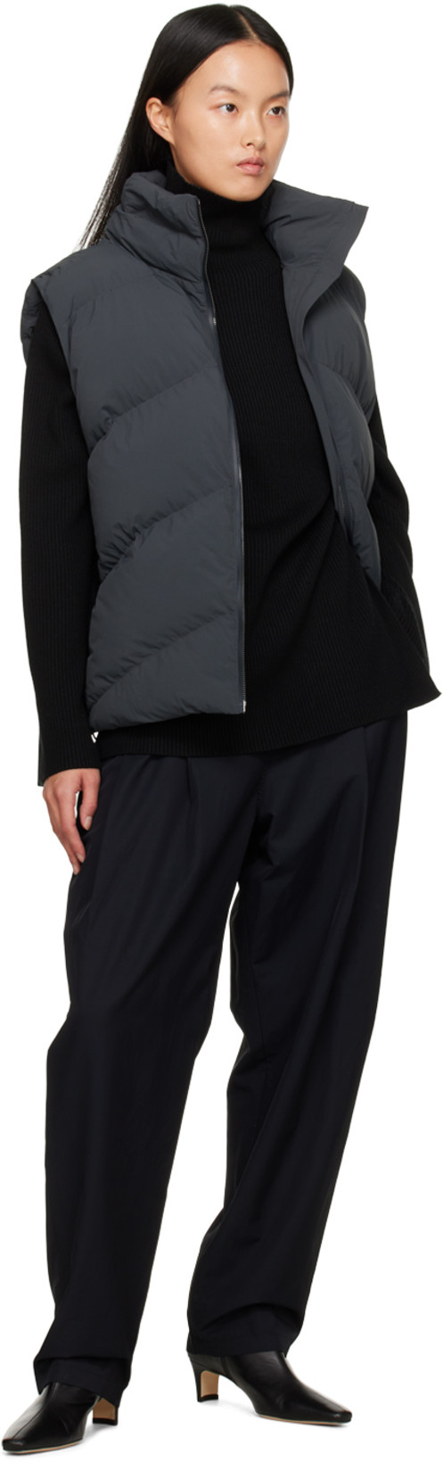 STAUD Leather Wally Ankle Boots 55 In Black