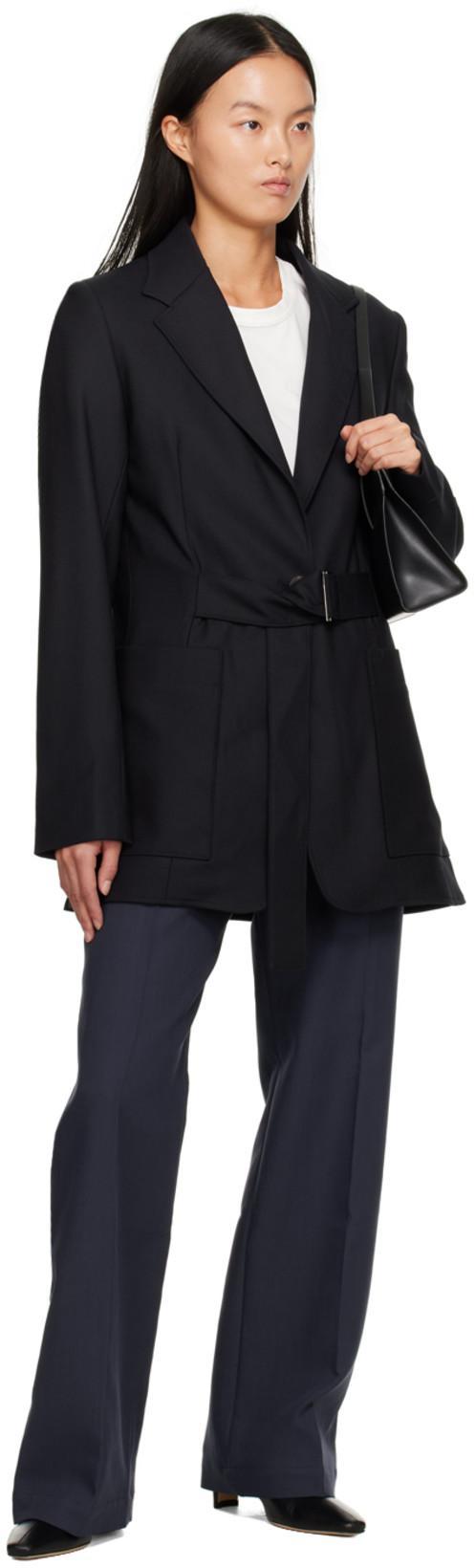 STAUD Leather Wally Ankle Boots 55 In Black