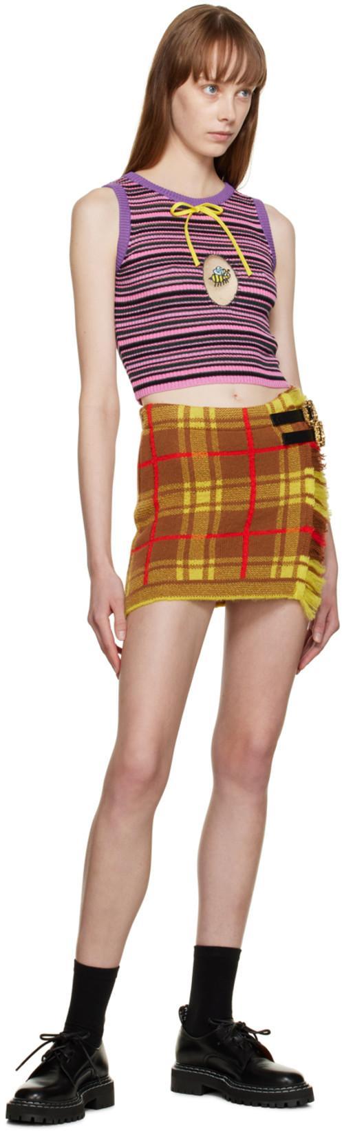 CORMIO Gloria Striped Top In Pink