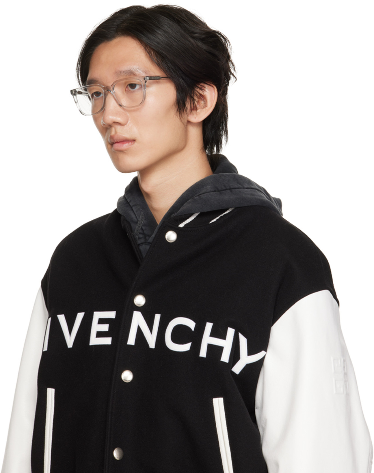 GIVENCHY Black Bomber Jacket