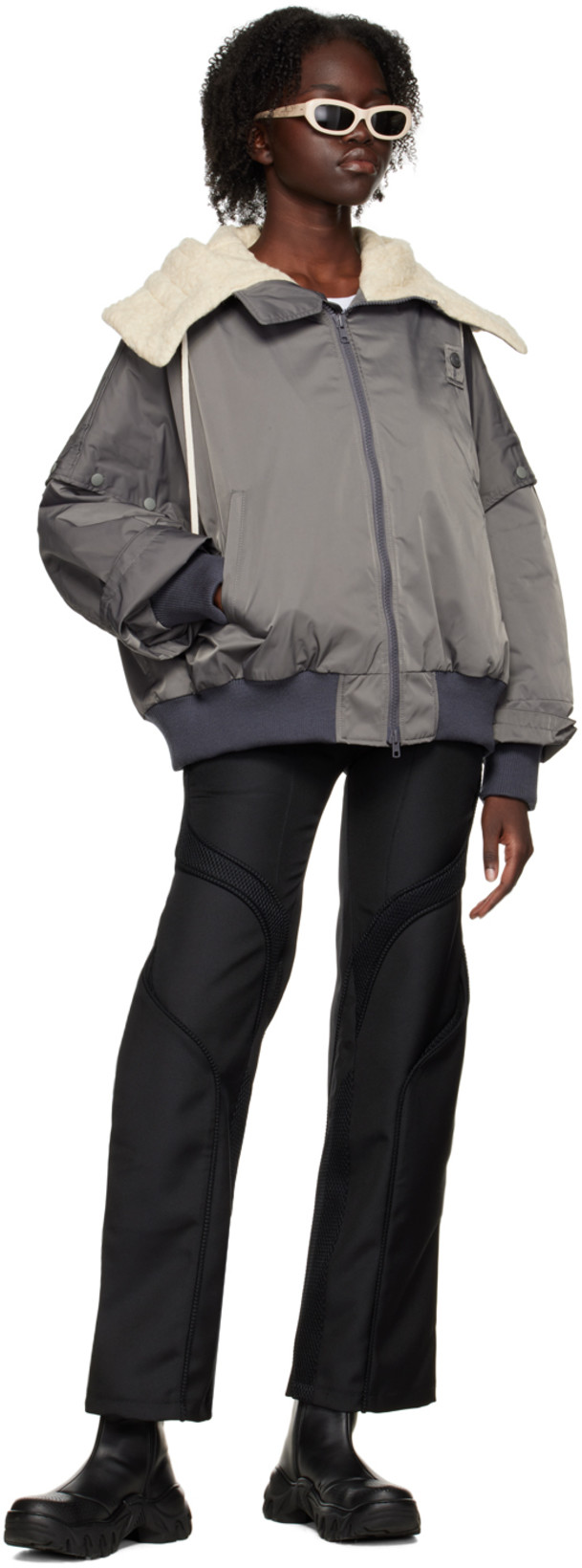 WARDROBE.NYC Wardrobe. Nyc Round Neck Cotton T-shirt In White