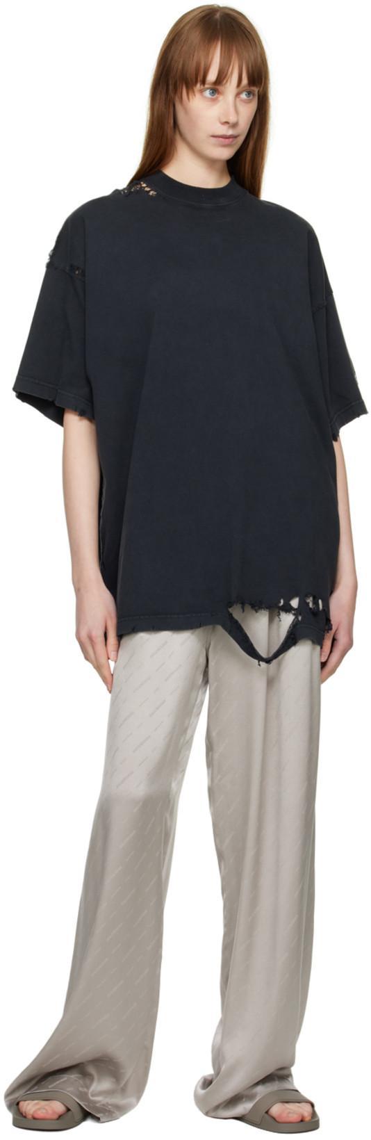 BALENCIAGA Sandali Bassi Pool Crocs Da Donna In Beige