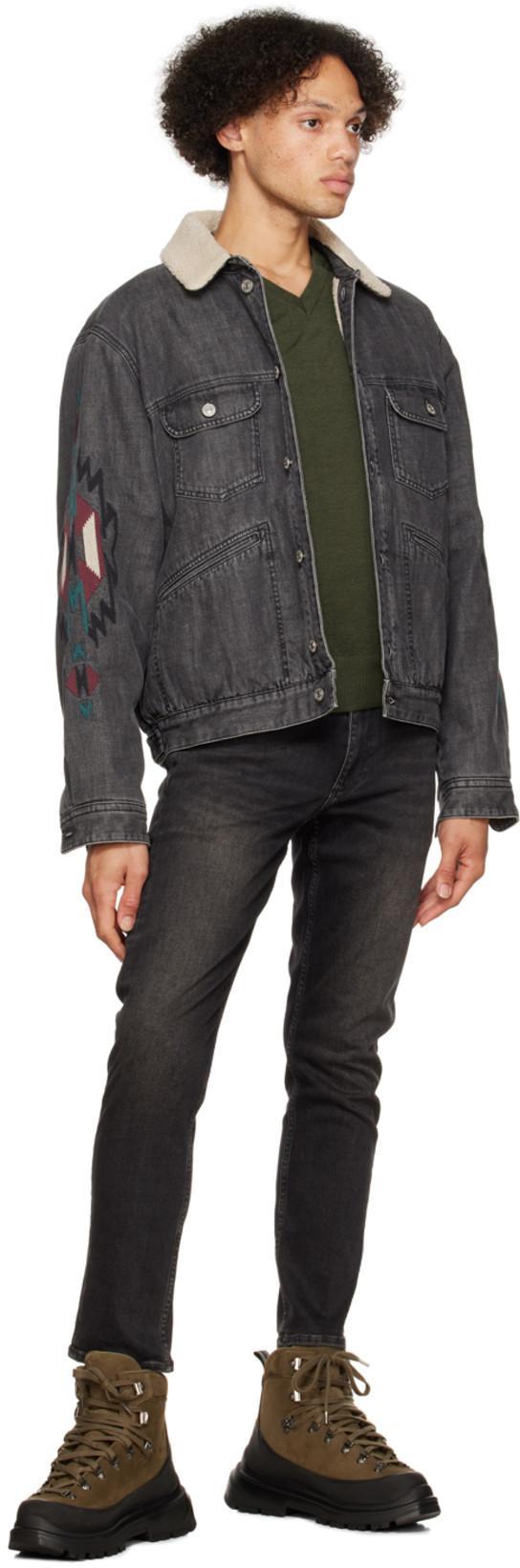 RAG & BONE Cropped Skinny-cut Jeans In Black