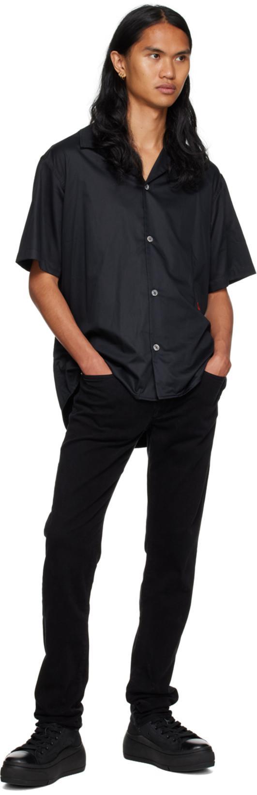 FRAME Lhomme Slim Mid-rise Jeans In Black