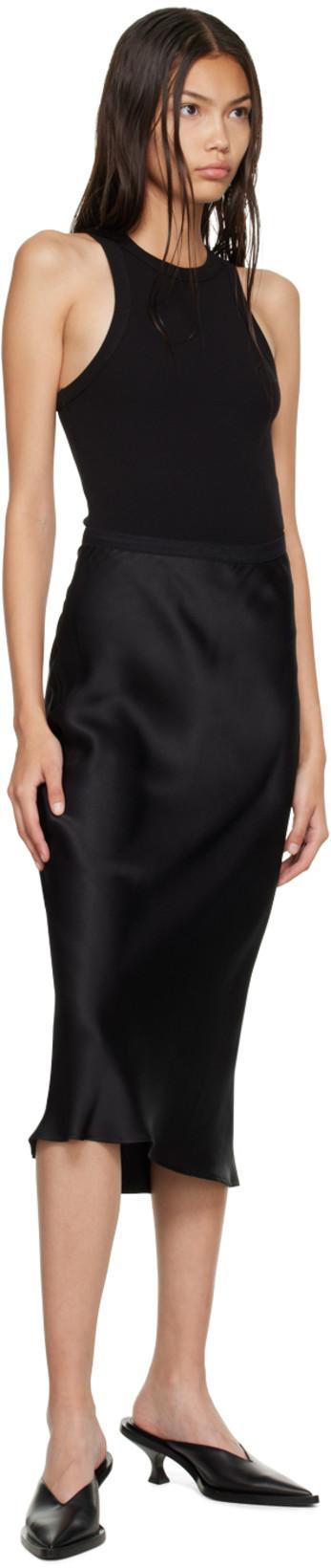 ANINE BING Va Tank Top In Black