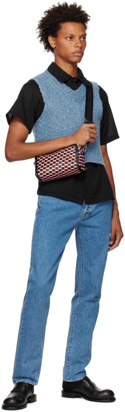 OUR LEGACY Black Boucle Box Shirt In Brown