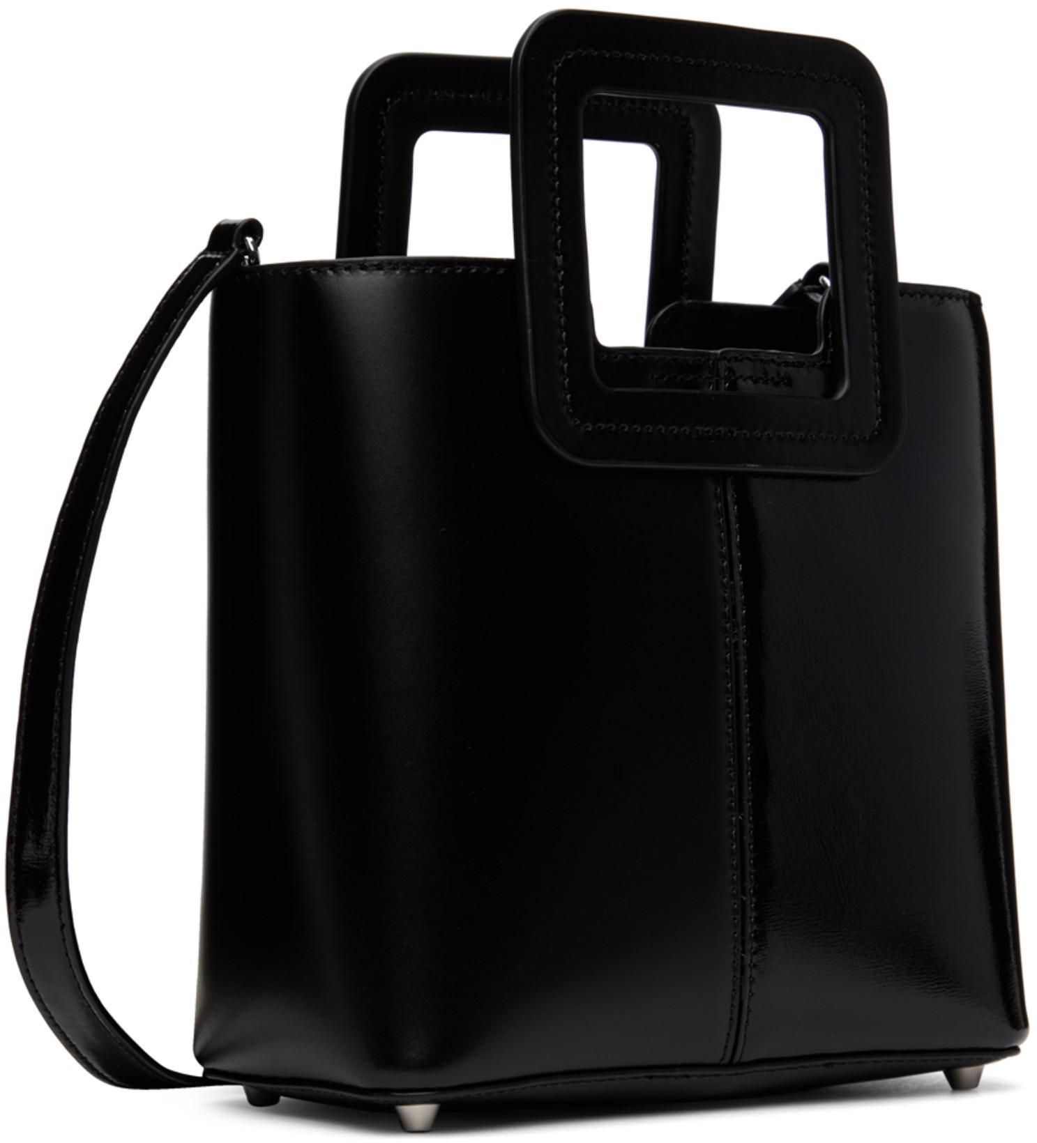 STAUD Leather Wally Ankle Boots 55 In Black