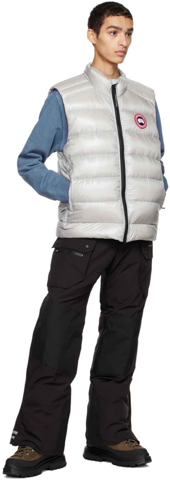 CANADA GOOSE Cypress Quilted Recycled Ripstop Down Vest In Dawn Blue