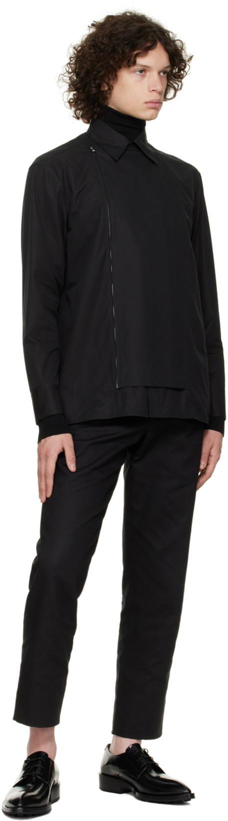 JIL SANDER Lace-up Oxford Shoes In 001 - Black