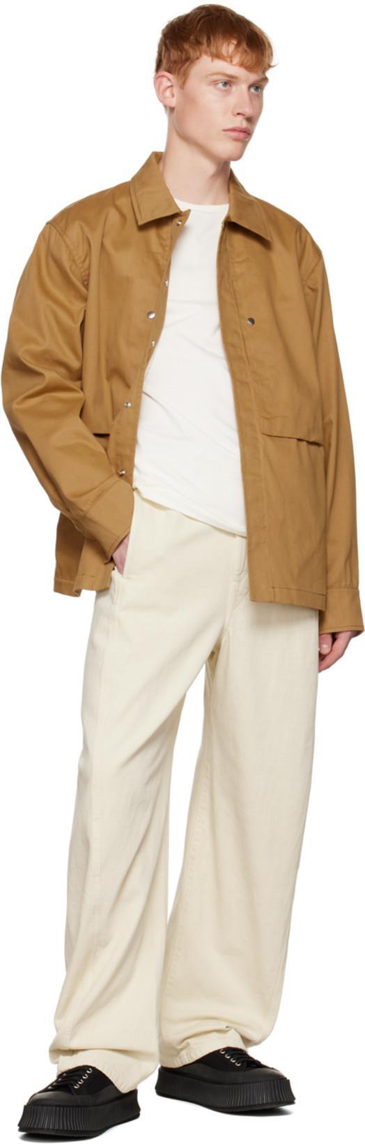 JIL SANDER Oversize Sole Canvas Sneakers In Black