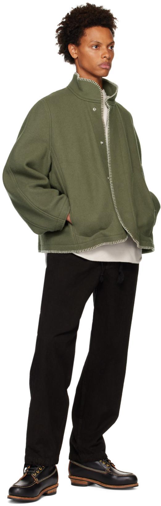 3MAN Black Workwear Trousers