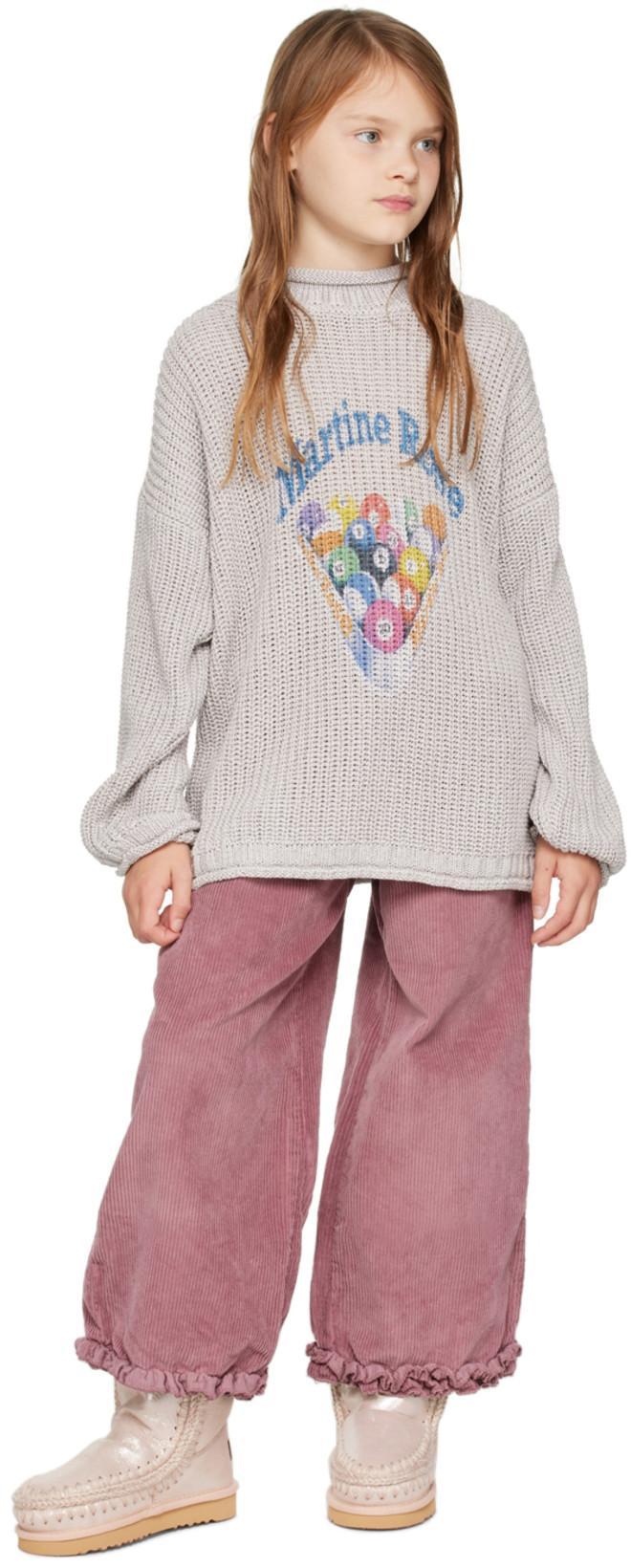 MOU Eskimo 24 Low Heels Ankle Boots In Rose-pink Glitter In Rosa