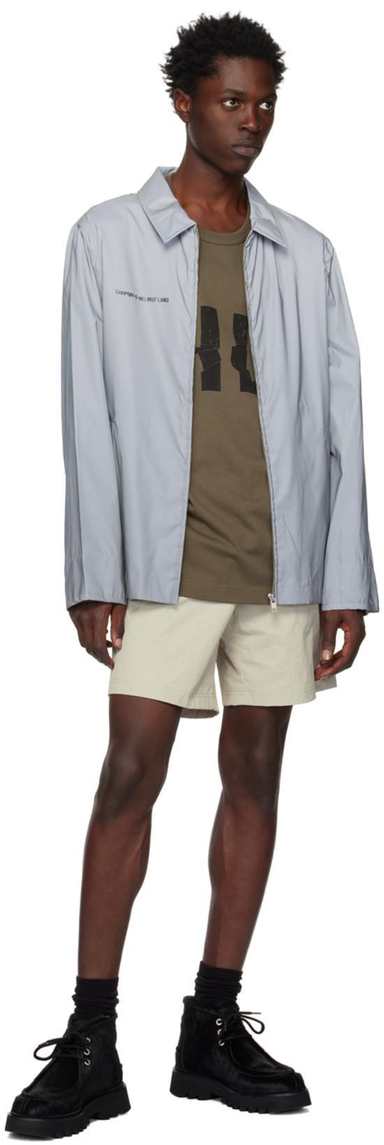 HELMUT LANG Reflective Coach Jacket In Nocolor