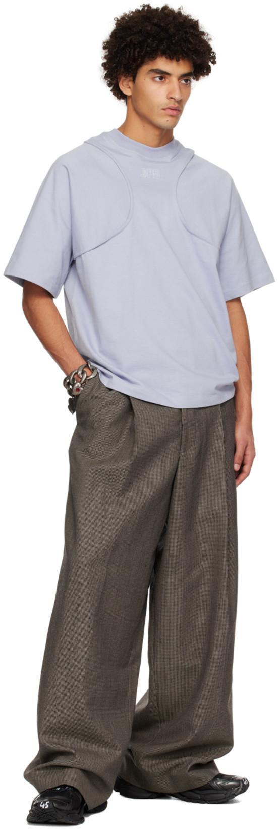 BALENCIAGA Men Runner Mesh And Leather Sneakers In Black