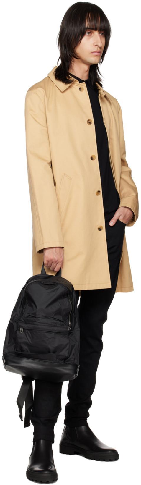A.P.C. Mens Ville Cotton Raincoat In Neutral
