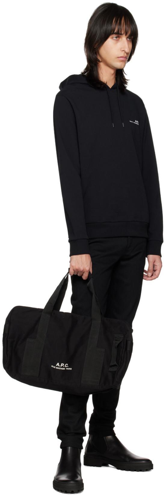 APC A.p.c. Hoodie Standard Rue Madame Gots In Black