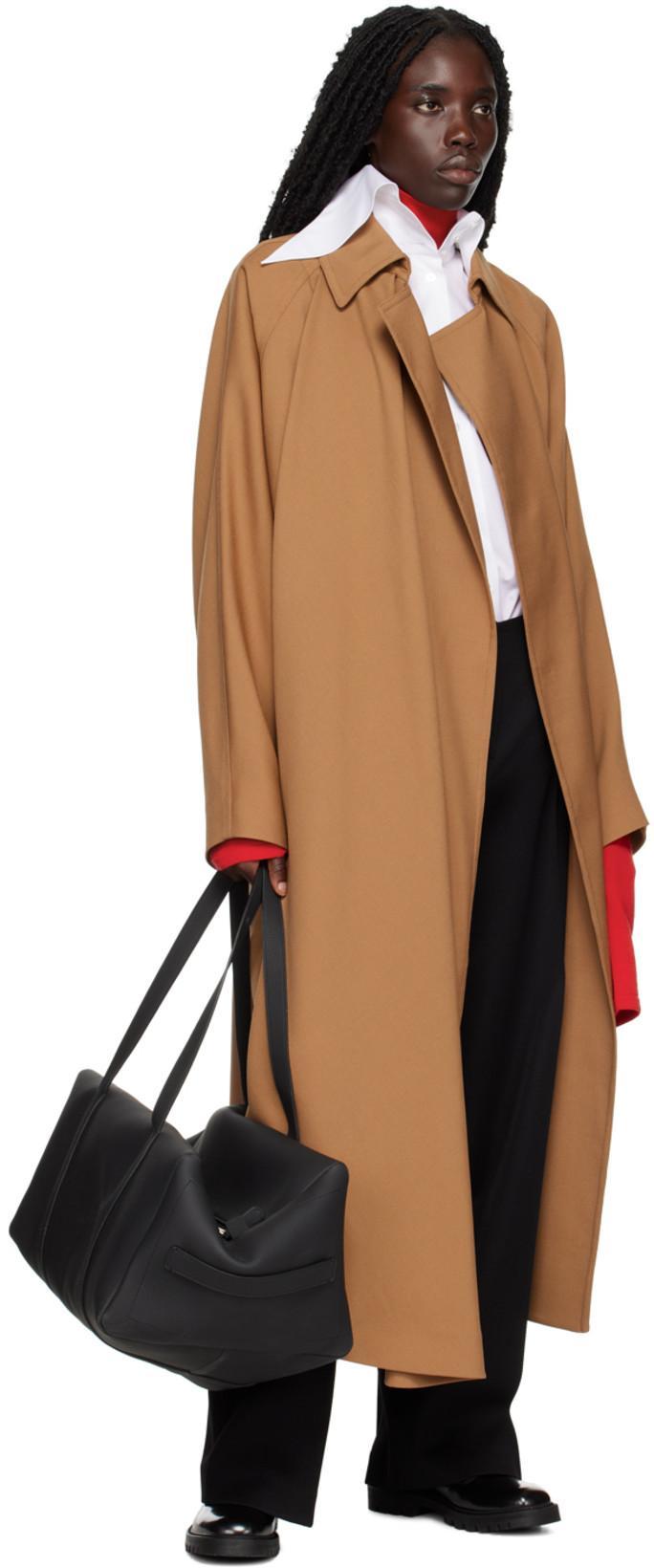 THE ROW Armelle Exaggerated Point-collar Shirt In White