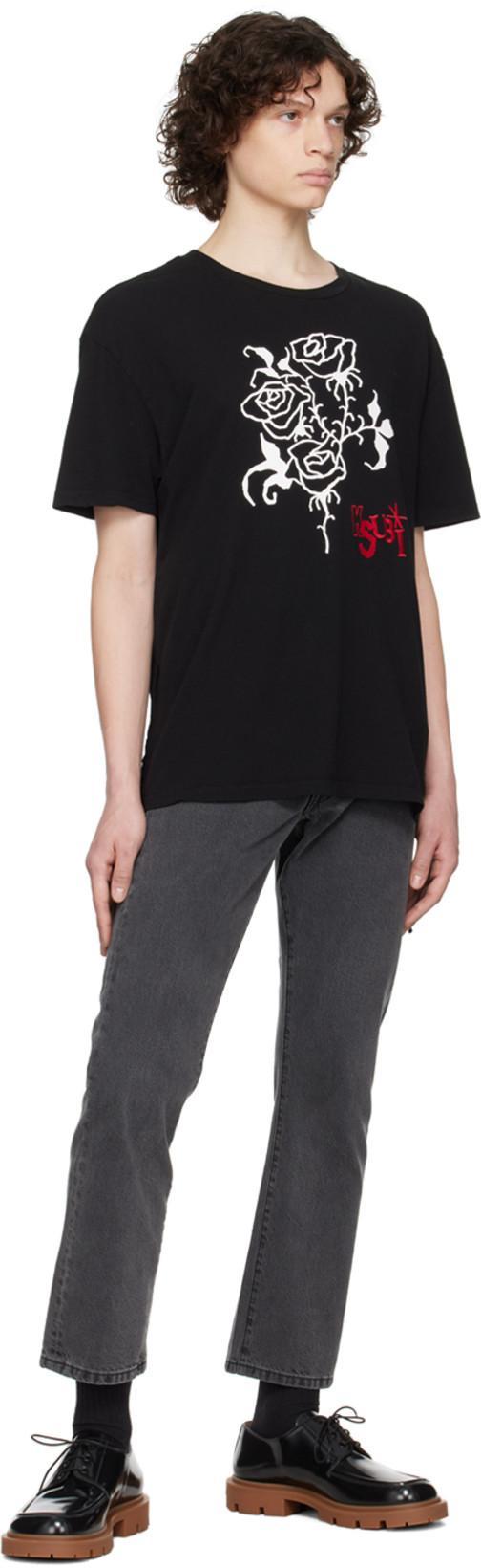 MAISON MARGIELA Man Lace-up Shoes Black Size 8 Leather