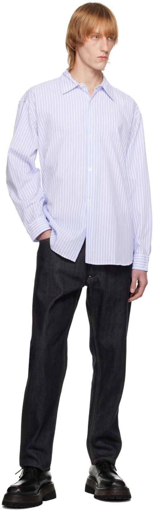 JIL SANDER Loose-cut Five-pocket Jeans In Blue