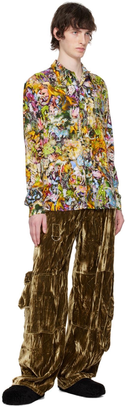 MARNI Faux Fur Round Toe Sandals In Black