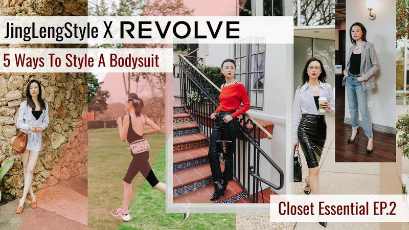 JingLengStyle X REVOLVE | 5 Ways To Style A Bodysuit | Closet Essential EP 2