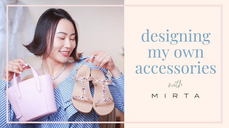 The Perfect Pink Summer Accessories | Mirta + JingLengStyle | Handmade Luxury Bag & Shoes