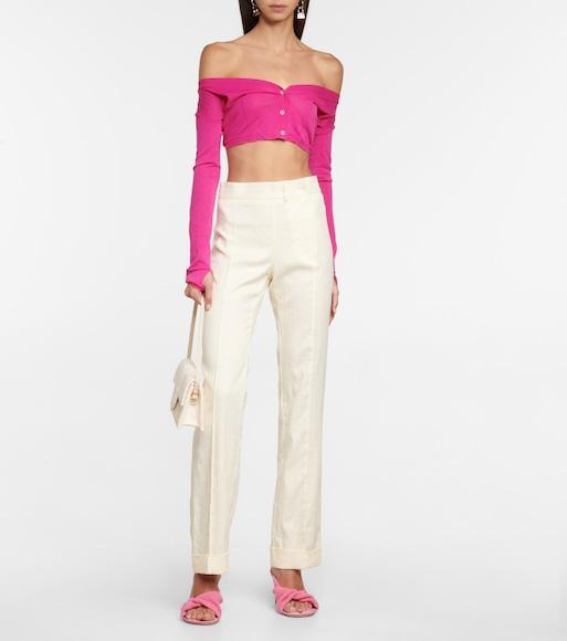 JACQUEMUS Gold Le Papier 'les Creoles Chiquito' Earrings