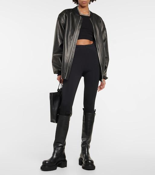 WARDROBE.NYC X Hailey Bieber Ribbed Tank In Black