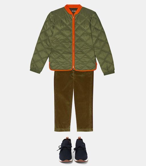 LORO PIANA Knit Lace-up Runner Sneakers In Blue Navy