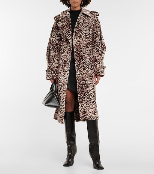 ATTICO Sienna Calfskin Stiletto Knee Boots In Black