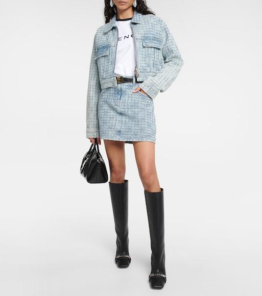 GIVENCHY Contrasting Trims Short Sleeves T-shirt In White