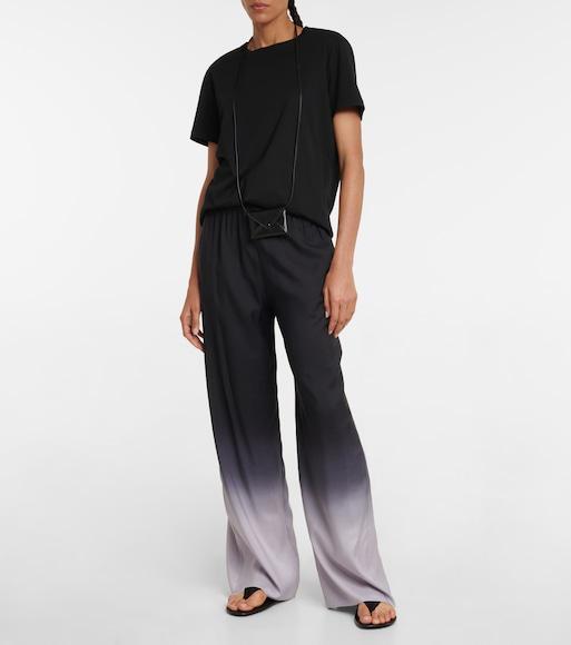 THE ROW Short-sleeved T-shirt In Black