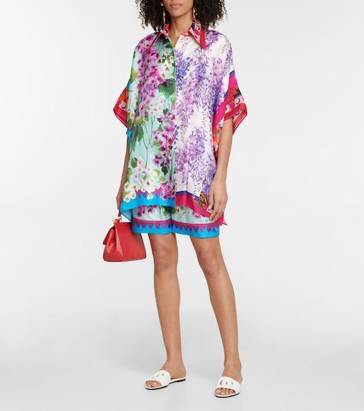 DOLCE & GABBANA Slides With Dg Millennials Logo In Multi