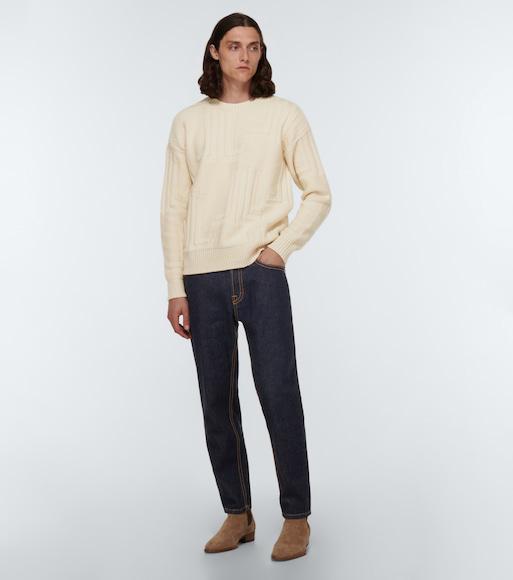 SAINT LAURENT Wyatt 30 Chelsea Boots In Brown