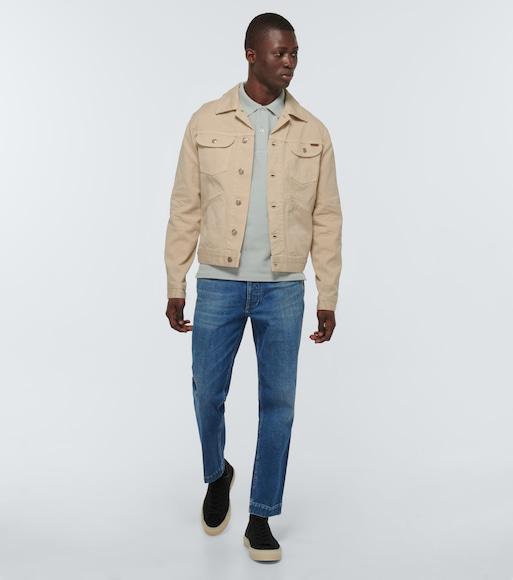 TOM FORD Logo-print Low-top Sneakers In Black