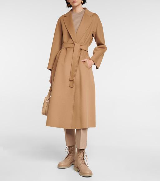 S MAX MARA Umanita Mid-rise Cropped Pants In Beige