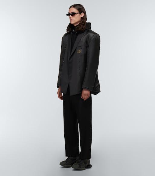 BALENCIAGA Political Campaign Sweatshirt In Black