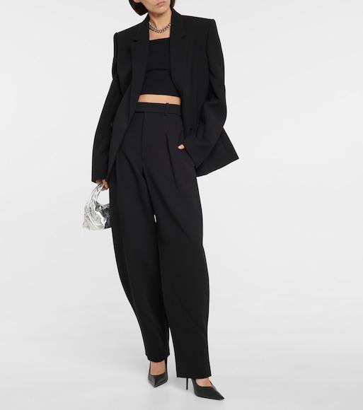 WARDROBE.NYC X Hailey Bieber Ribbed Tank In Black