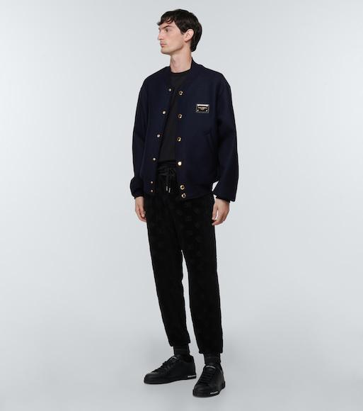 DOLCE & GABBANA Round-toe Low-top Casual Shoes In Black