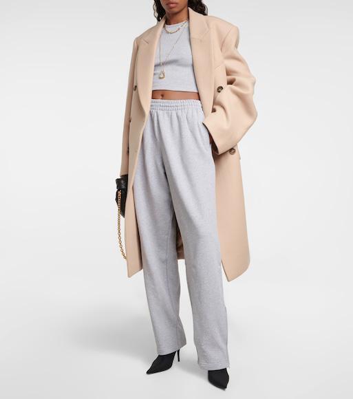 WARDROBE.NYC Gray Hailey Bieber Edition Hb Long Sleeve T-shirt In Grey Marl