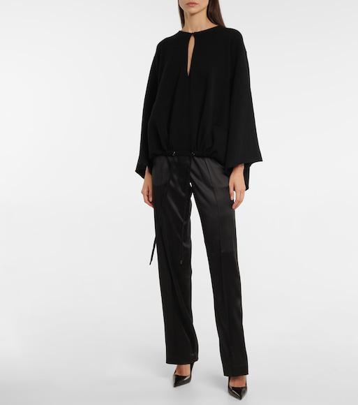 TOM FORD Black Pinched Seams Lounge Pants