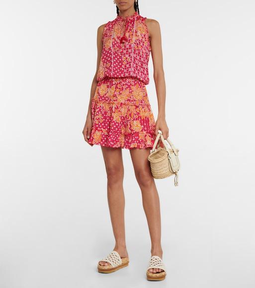 CHLOÉ Wavy Crocheted Platform Slides In Ivory