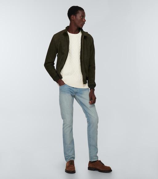 POLO RALPH LAUREN Cable-knit Wool-cashmere Sweater In Andover Cream