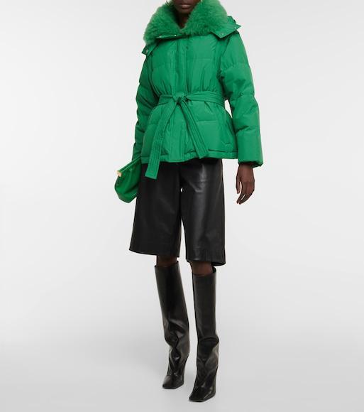 ATTICO Sienna Calfskin Stiletto Knee Boots In Black