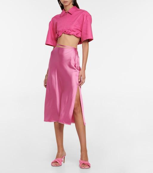 JACQUEMUS Le Cardigan Alzou Mohair Blend Cardigan In 米白色