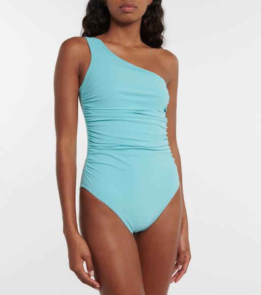 GIANVITO ROSSI Calypso Leather Thong Sandals In Black