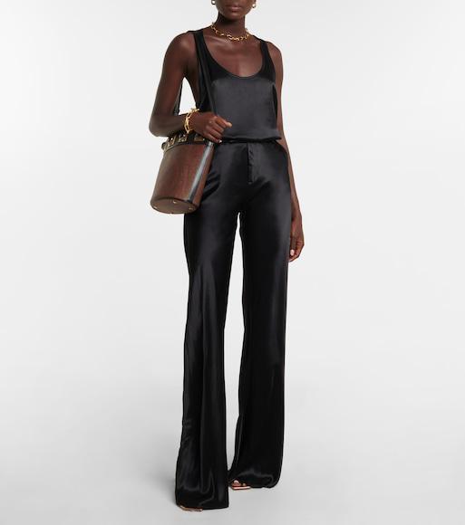 ETRO Scoop-neck Tank Top In Black