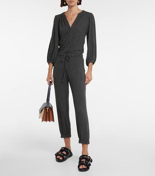 MARNI Fussbett Leather And Shearling Sandals In Black