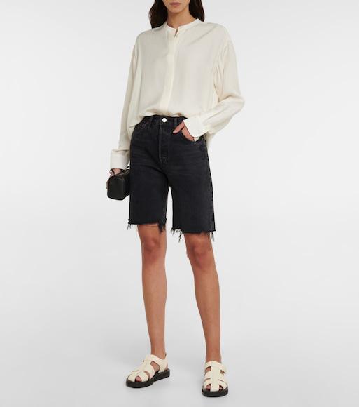 AGOLDE Dee Super High Rise Shorts Exhibit 26